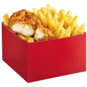 kfc Snack Box with Mini Fillet