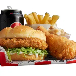 Zinger Box Meal with 1 Piece of Chicken