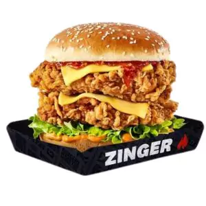 KFC Zinger Burger Meal